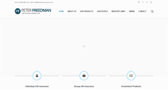 Desktop Screenshot of freedmaninsurance.com